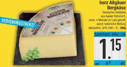 E-Center herz Allgäuer Bergkäse Angebot