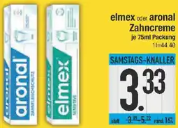 E-Center elmex oder aronal Zahncreme Angebot