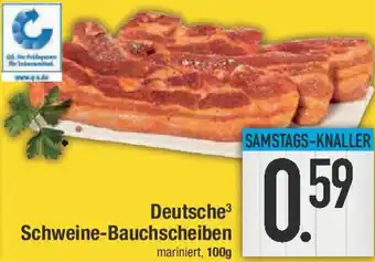 E-Center Deutsche Schweine-Bauchscheiben Angebot