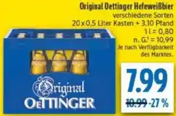 diska Original Oettinger Hefeweißbier Angebot