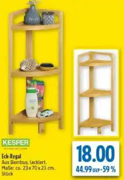 diska KESPER Eck-Regal Angebot