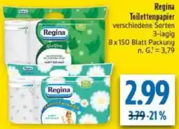 diska Regina Toilettenpapier Angebot