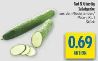 diska Gut & Günstig Salatgurke Angebot