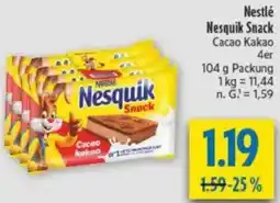 diska Nestlé Nesquik Snack Angebot