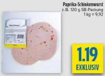 diska Paprika-Schinkenwurst Angebot