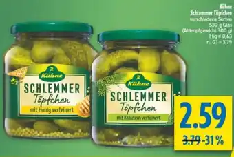 diska Kühne Schlemmer Töpfchen Angebot