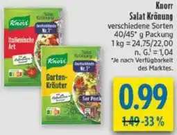 diska Knorr Salat Krönung Angebot