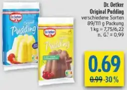 diska Dr. Oetker Original Pudding Angebot