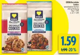 diska EDEKA Herzstücke Cookies Angebot