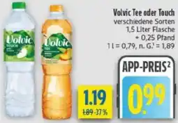 diska Volvic Tee oder Touch Angebot