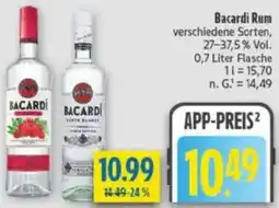 diska Bacardi Rum Angebot