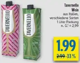 diska Tavernello Wein Angebot