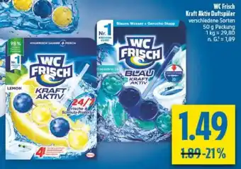 diska WC Frisch Kraft Aktiv Duftspüler Angebot