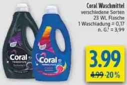 diska Coral Waschmittel Angebot