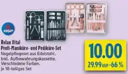 diska HSP Relax Vital Profi-Maniküre- und Pediküre-Set Angebot