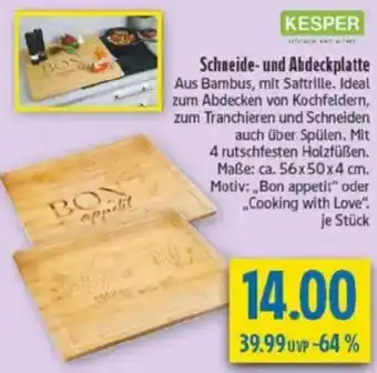 diska KESPER Schneide- und Abdeckplatte Angebot