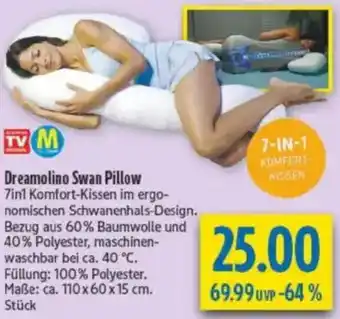 diska Dreamolino Swan Pillow Angebot