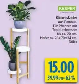 diska KESPER Blumenständer Angebot