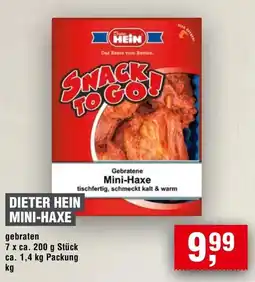 Handelshof DIETER HEIN MINI-HAXE Angebot
