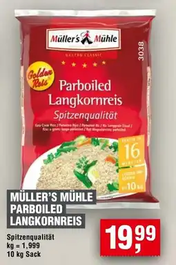 Handelshof Müller's Mühle PARBOILED LANGKORNREIS Angebot