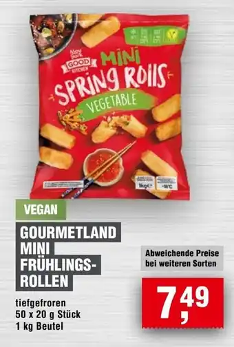 Handelshof GOURMETLAND MINI FRÜHLINGS- ROLLEN Angebot