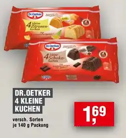 Handelshof DR. OETKER 4 KLEINE KUCHEN Angebot