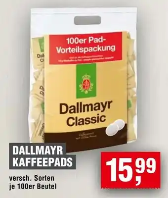 Handelshof DALLMAYR KAFFEEPADS Angebot