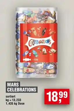 Handelshof MARS CELEBRATIONS Angebot