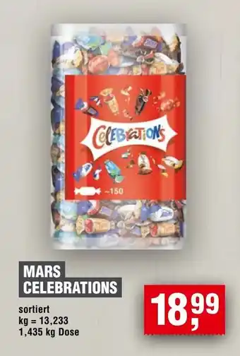 Handelshof MARS CELEBRATIONS Angebot