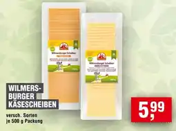 Handelshof WILMERS- BURGER KÄSESCHEIBEN Angebot
