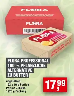 Handelshof FLORA PROFESSIONAL 100% PFLANZLICHE ALTERNATIVE ZU BUTTER Angebot
