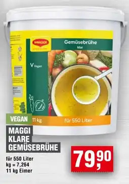 Handelshof MAGGI KLARE GEMÜSEBRÜHE Angebot