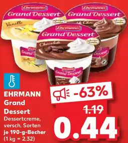 Kaufland EHRMANN Grand Dessert Angebot