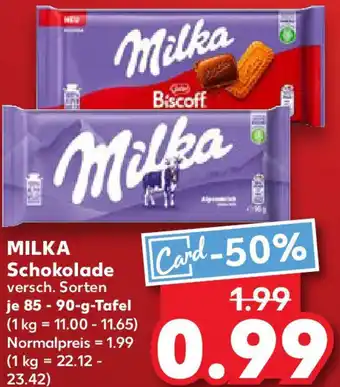 Kaufland MILKA Schokolade Angebot