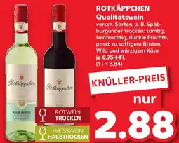 Kaufland ROTKÄPPCHEN Qualitätswein Angebot