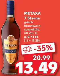 Kaufland METAXA 7 Sterne Angebot
