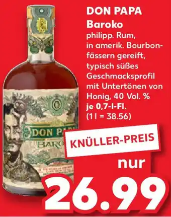 Kaufland DON PAPA Baroko Angebot