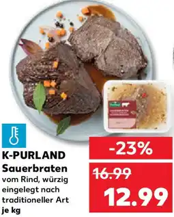 Kaufland K-PURLAND Sauerbraten Angebot