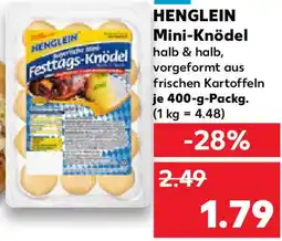 Kaufland HENGLEIN Mini-Knödel Angebot