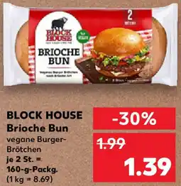 Kaufland BLOCK HOUSE Brioche Bun Angebot