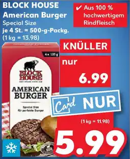 Kaufland BLOCK HOUSE American Burger Angebot