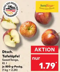 Kaufland Dtsch. Tafeläpfel Angebot