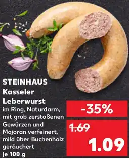 Kaufland STEINHAUS Kasseler Leberwurst Angebot