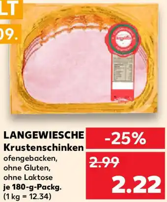 Kaufland LANGEWIESCHE Krustenschinken Angebot
