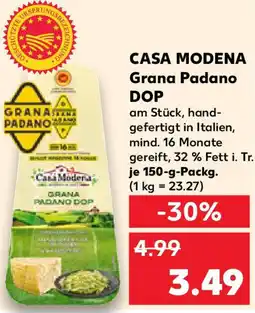 Kaufland CASA MODENA Grana Padano DOP Angebot