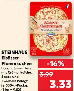 Kaufland STEINHAUS Elsässer Flammkuchen Angebot