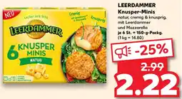 Kaufland LEERDAMMER Knusper-Minis Angebot