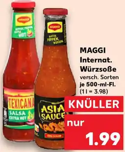 Kaufland MAGGI Internat. Würzsoße Angebot