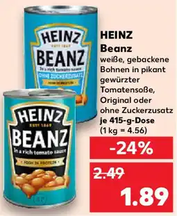 Kaufland Heinz Beanz Angebot