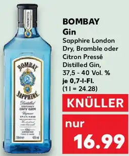 Kaufland BOMBAY Gin Angebot